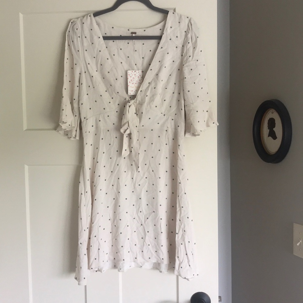Free People vintage cream spring/summer dress